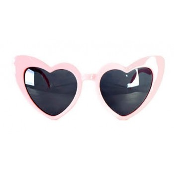 Heart Shaped Glasses light pink BUY